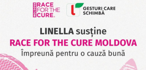 Linella — партнёр первого забега Race for the Cure Moldova
