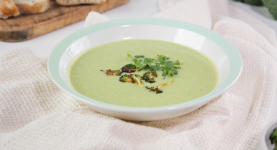 Supă cremă de broccoli