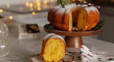 Chec cu mascarpone și portocală