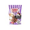Popcorn în caramelă cu ciocolată și lapte 90g FUNNY SHEEP