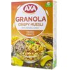 Musli miere/fructe tropicale 375g AXA