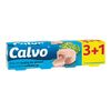Ton in ulei vegetal 3+1x65g CALVO