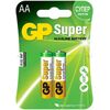 Baterie SUPER ALKALINE AA 2buc GP