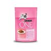 Hrana umeda p/pisoi Somon/morcov Junior 85g ONE