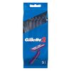 BLUE II Aparat d/ras u.f lame 5buc GILLETTE