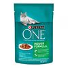 Hrana umeda p/pisici Tuna/mazare 85g ONE