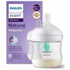 Biberon din plastic tetina din silicon anti-colici 125ml 0m+ AVENT