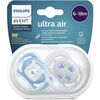 Ultra Air Suzeta din silicon Boy 6-18m 2 buc AVENT