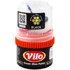 Vopsea cu burete-luciu neagra cu ceara 60ml VILO