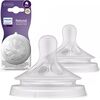 Tetina Natural Response din silicon 6m+ 2 buc AVENT