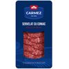 Saleami Servelat Cu Coniac crud-afumat amb. 100g CARMEZ
