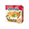 Iaurt de banane, mere, morcov 4*50g DANONINO