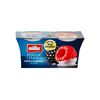 Iaurt Pezzi cu bucati de mure si zmeura 2*125g MULLER