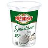 Smantana 15% pah. 350g PRESIDENT