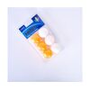 Set mingi tenis de masa, 6 piese, Plastic, Alb/Portocaliu GS