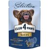 CLUB 4 PAWS Hrana pu caini mici cu rata si curcan in sos 85g