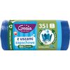 GOSIA Saci de gunoi HDPE cu leg-ra 35L 30buc