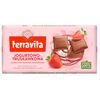 TERRAVITA Ciocolata cu lapte umpl. Iaurt-Capsuna 100g