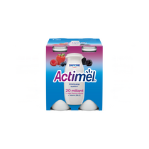 Iaurt de baut fructe d/padure 4*100g LAP ACTIMEL
