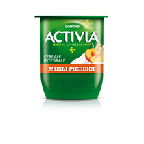 ACTIVIA Iaurt musli/piersici 125g LAP DANONE