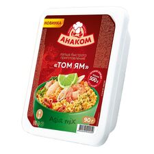 Taitei cu gust de TOM YUM Asia mix 90g cas. АНАКОМ