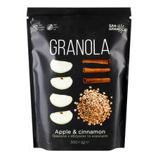 Musli Granola cu mar si scortisoara 30 SAN GRANOLA