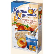 Fulgi de ovaz piersic/frisc 215g КАШКА-МИНУТКА