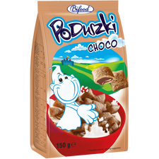 Pernuțe cu umplutură de ciocolată 150g BIFOOD