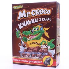 Bile glazurate Mr.Croco cu cacao  200g ЗОЛОТОЕ ЗЕРНО