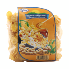 Corn Flakes cu miere si nuci 250g BIFOOD