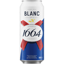 BLANC 1664 Bere blonda doza 0.5l KRONENBOURG