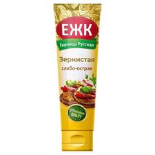 Горчица русская зернистая 130г ЕЖК