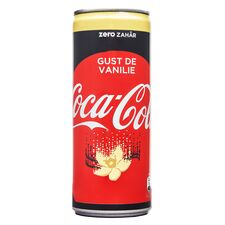 Băutură Răcoritoare Vanilie, Zero, carbogazoasă 250ml COCA COLA