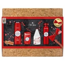 Aftershave 100ml+Gel/duș250ml+Deo stik50ml+Deo spray150ml+Papion OLD SPICE