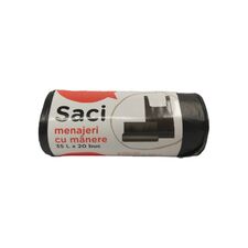 Saci menajeri cu manere 35l 20buc O! PRET MIC MIC