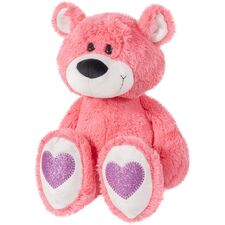 Ursul Andry roz 45cm STIP
