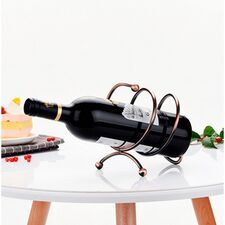 Suport sticle vin, Metal