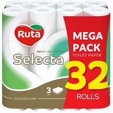 Hartie igienica Selecta 3str 32role RUTA
