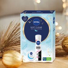 Set femei Soft Clear deo, crema NIVEA