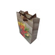 Пакет подарочн.карт букет 24*18*8.5 SPRING