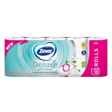 Deluxe Hartie igienica Jasmine Blossom 3str 10role ZEWA