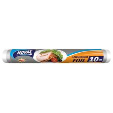 Фольга алюминиевая 10м NOVAX