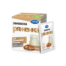 Бактериальные закваски Ряженка 4 шт VIVO