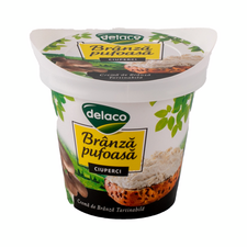 Сыр творожный с грибами 140г DELACO