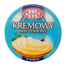 Brânză topită Cremoasă triunghi 140g MLEKOVITA