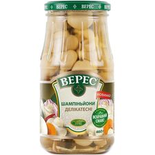 Шампиньоны марин. дкликат. 460г ВЕРЕС