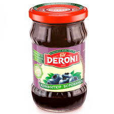 Конфитюр из черники 300г DERONI