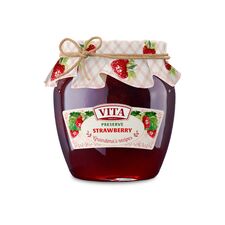 Варенье клубничное 380г/314мл VITA