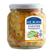 Dovlecei  in marinada picanti 450g НЕЖИН 