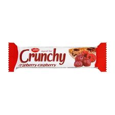 CRUNCHY Батончик  брусника и малина 40г SANTE